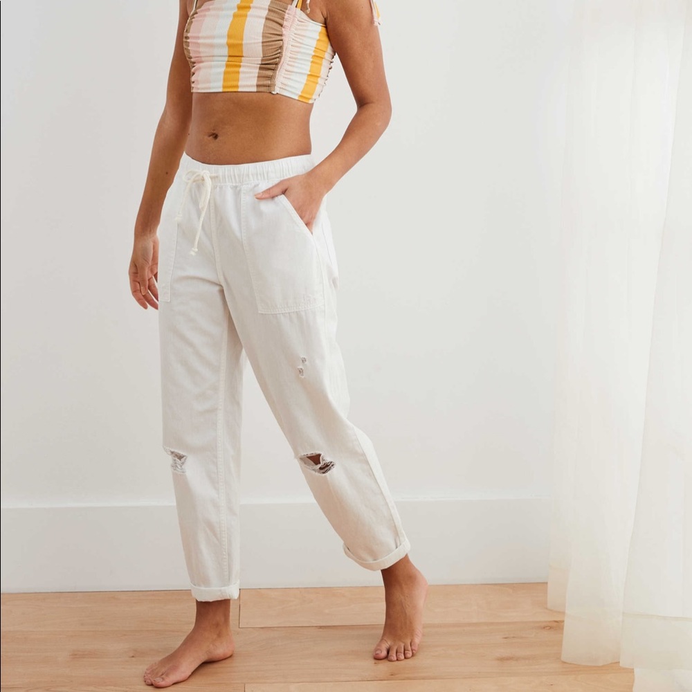 Aerie chambray pants